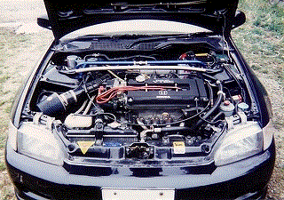 civic (EG6)ɎtĂCUSCÕ^[o[Ə̃^[o[tĂ܂B