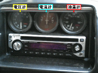 omori 52φ電子式電圧計[ EVO-100-BZ]取付：suzuki Keiworks 改造と改良